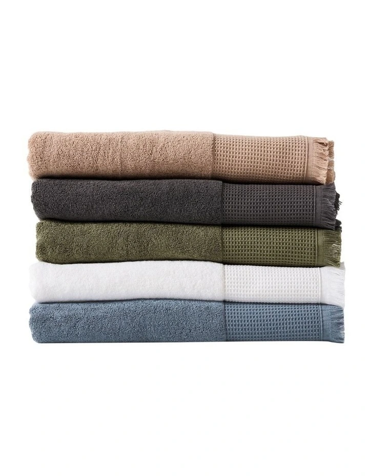 Eden Towel Range in Charcoal image 4