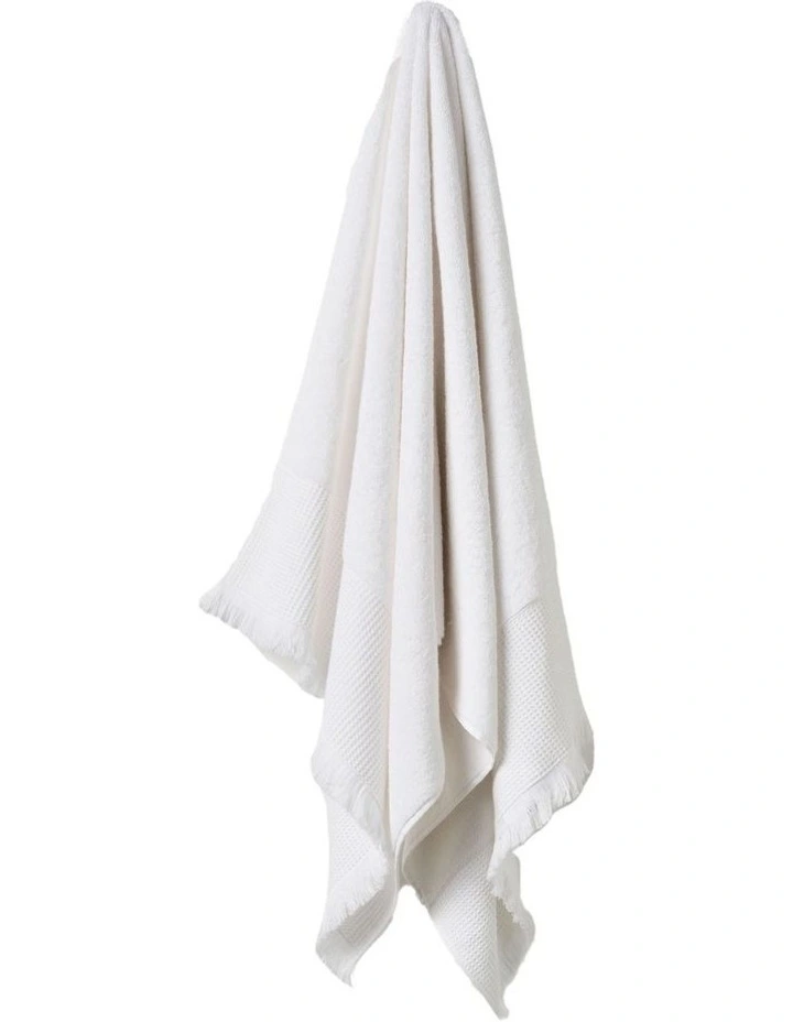Eden Towel Range in White image 2