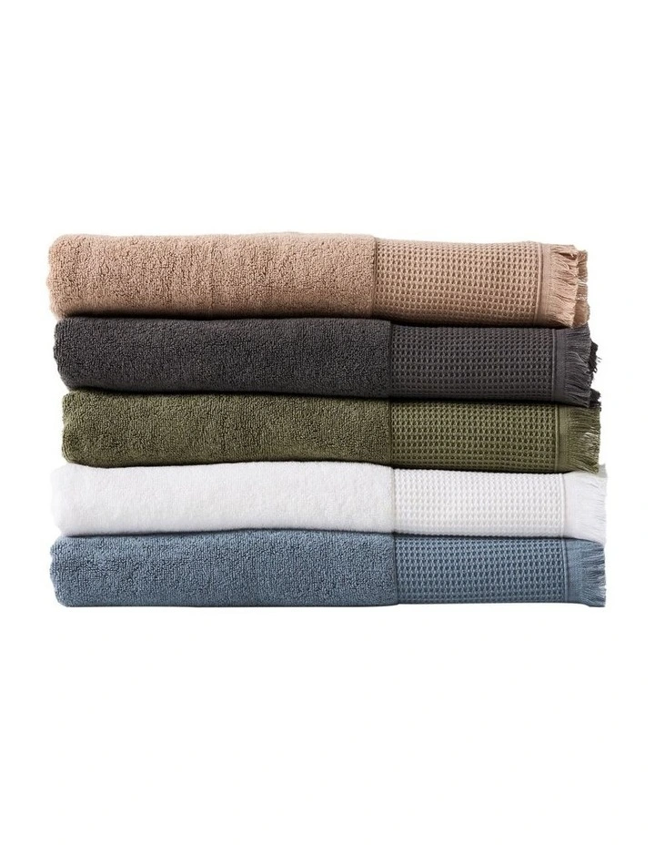 Eden Towel Range in White image 4