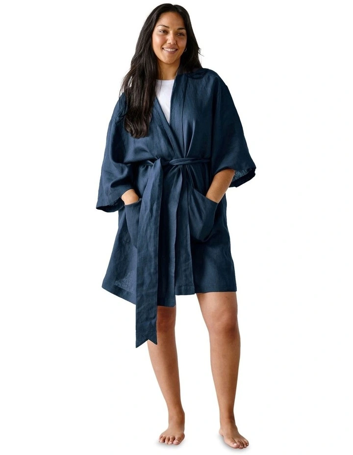 Rio Nina Robe Short Navy Blue main image 1