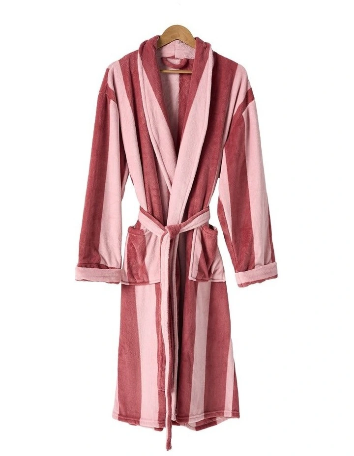 Plush Ocean City Robe in Rosewood image 3