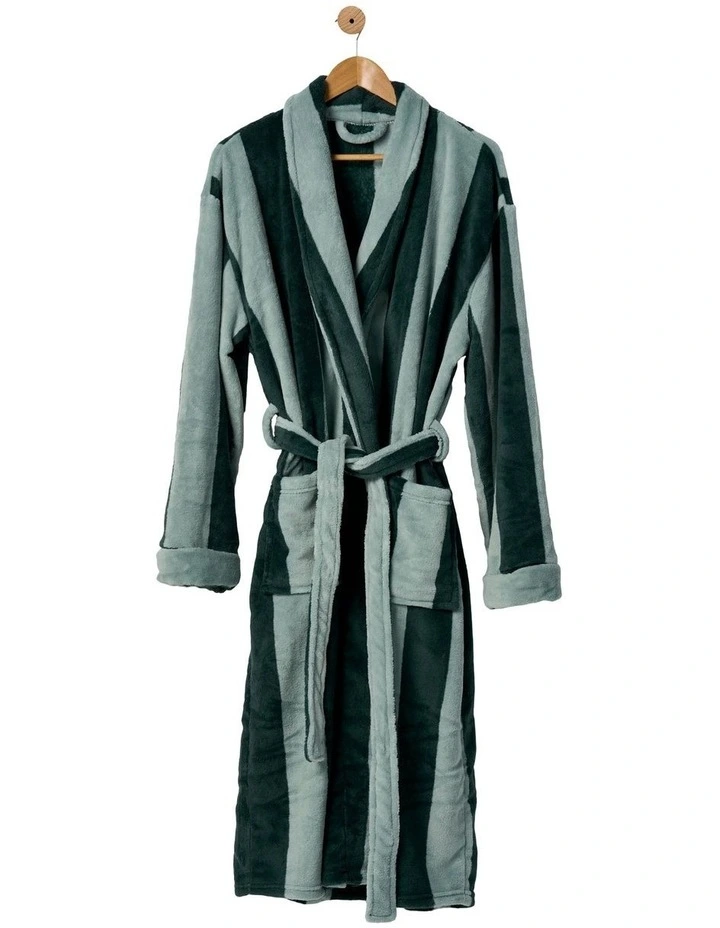 Ocean City Bath Robe in Forest image 3