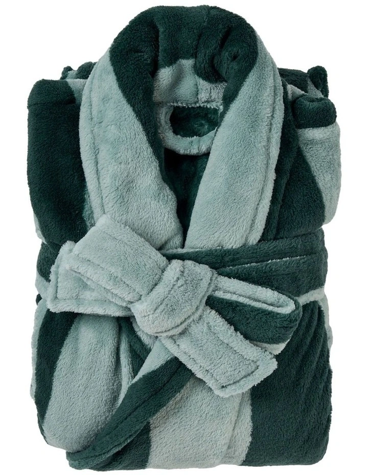 Ocean City Bath Robe in Forest image 4