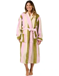 Palazzo Bath Robe in Olive