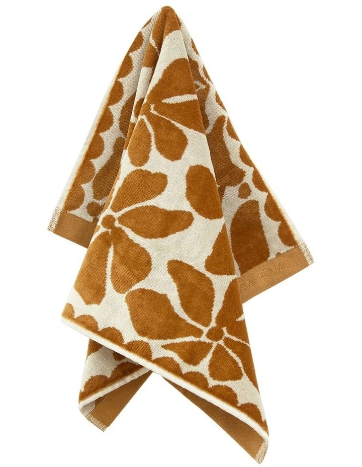 Palma Petal Australian Cotton Towel Set in Bronze image 4