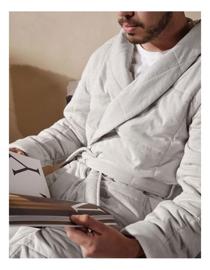 Ryland Robe in Grey image 2