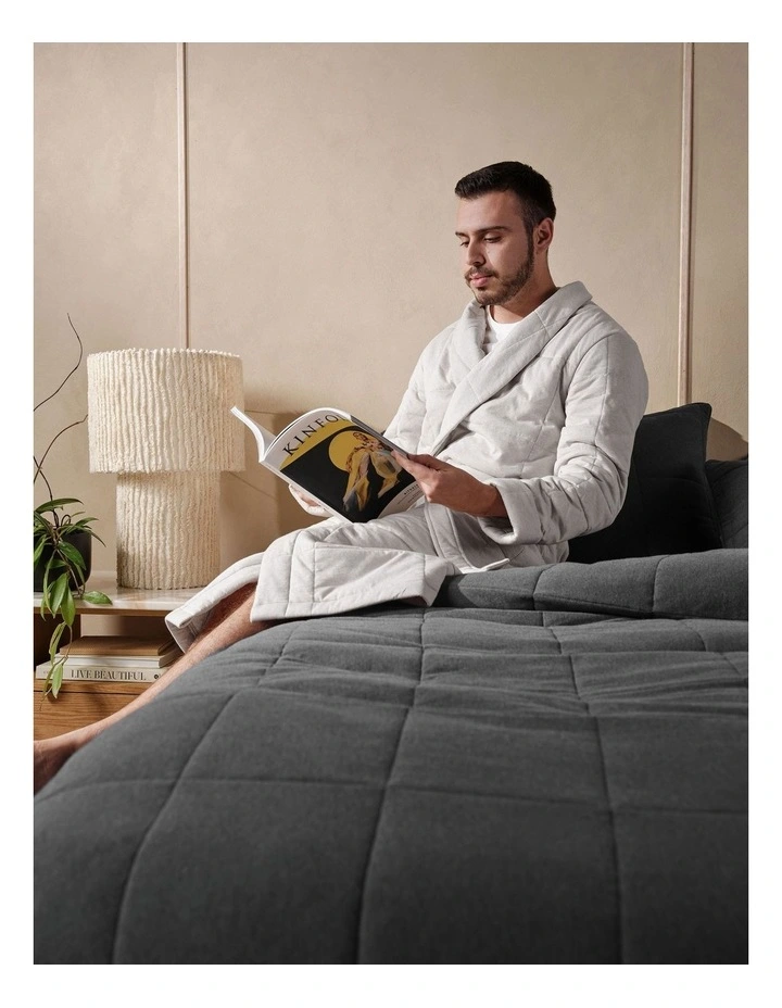 Ryland Robe in Grey image 3