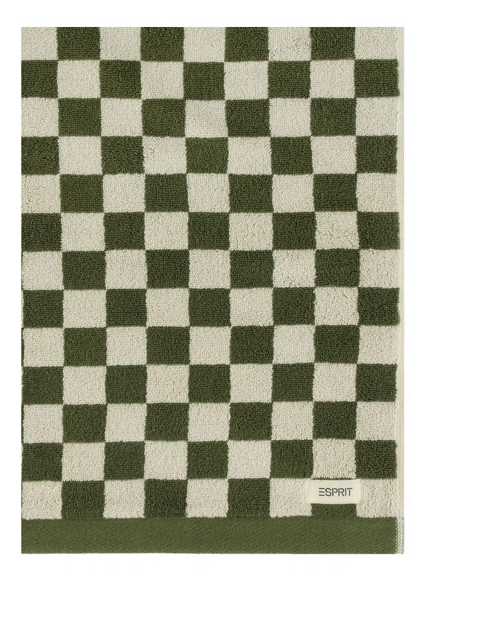 Zenith Towel Range in Olive image 2