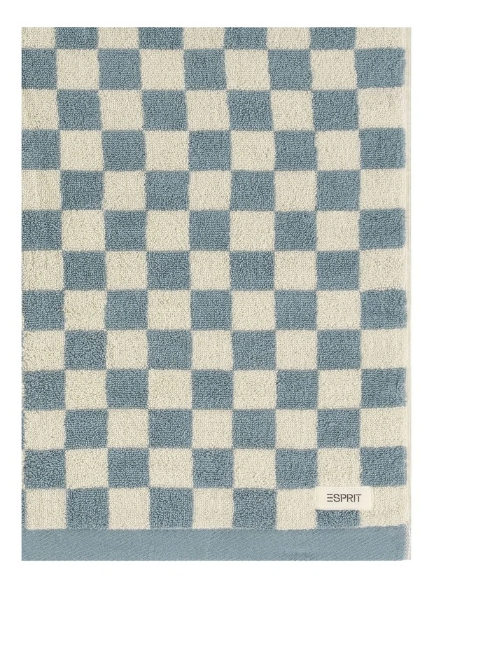 Zenith Towel Range in Chambray image 2