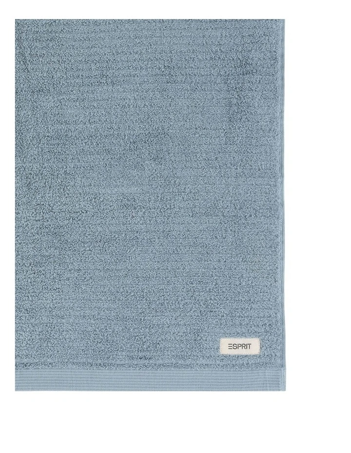 Porto Towel Range in Chambray image 2