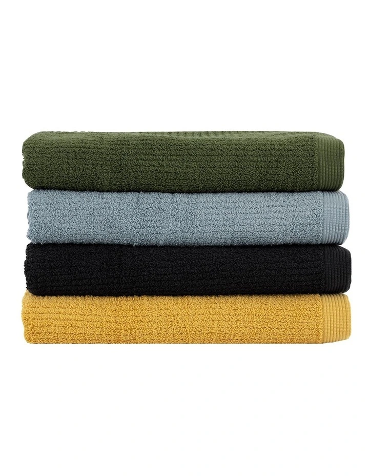 Porto Towel Range in Chambray image 3
