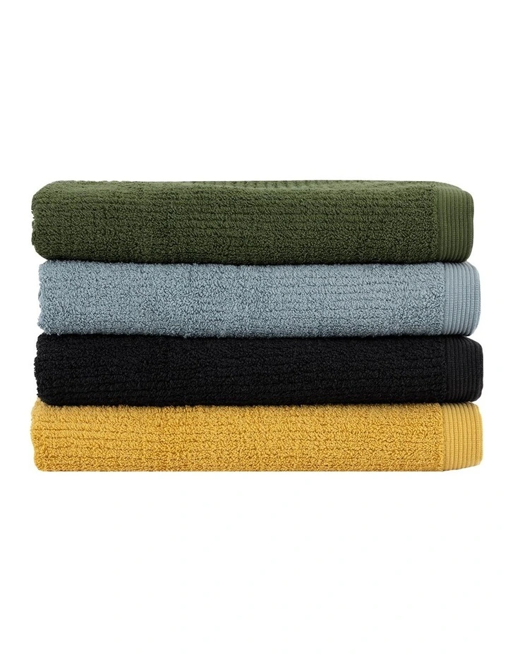 Porto Towel Range in Onyx image 3