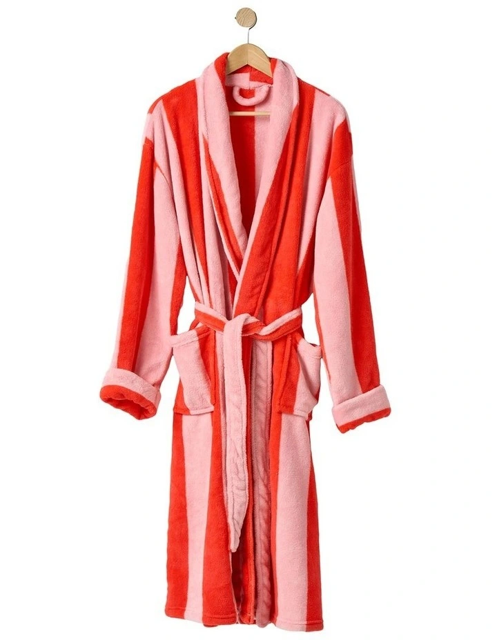 Plush Ocean City Robe in Tomato image 1