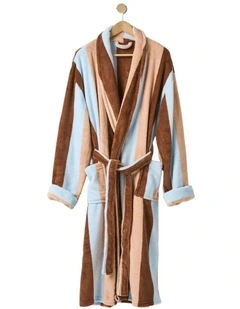 Palazzo Bathrobe in Cocoa