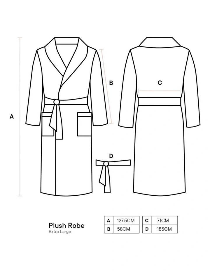 Palazzo Bathrobe in Cocoa image 3