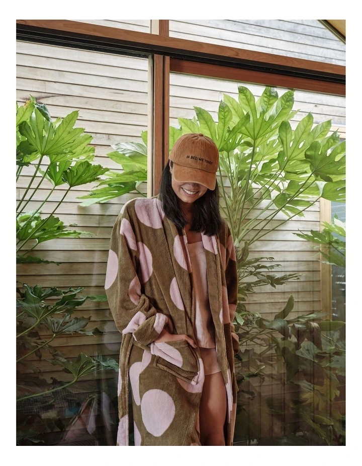 Pluto Bath Robe in Olive image 2