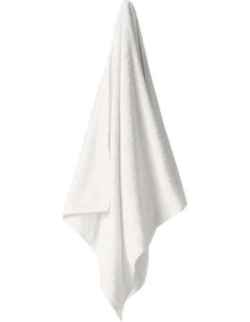 Nara Cotton Bamboo Towel Range White
