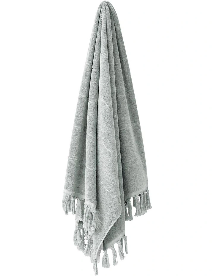 Paros Bath Towel Set in Limestone image 3