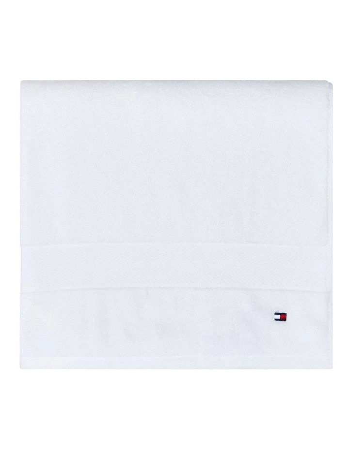 Modern American Towel Range in White image 2