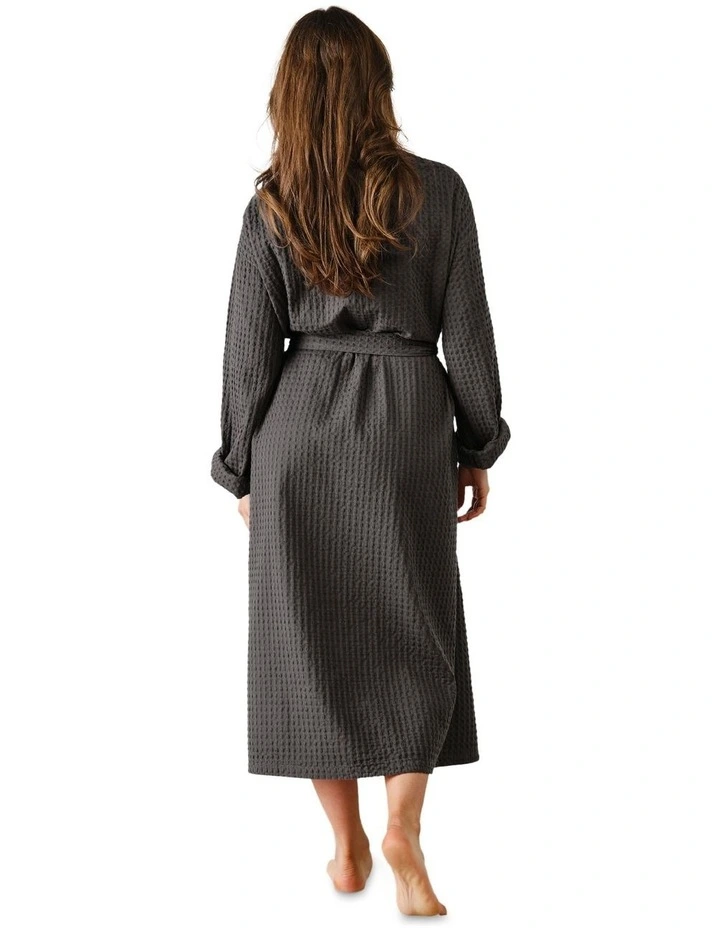 Keaton Robe in Charcoal image 3