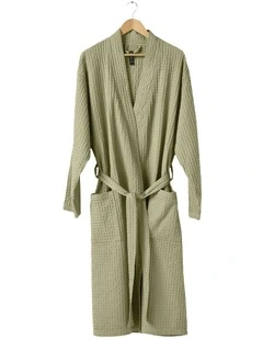 Keaton Robe in Green Gum