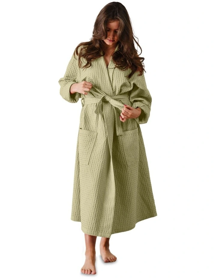 Keaton Robe in Green Gum image 3