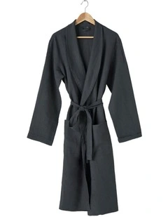 Nimes Bath Robe In Magnet