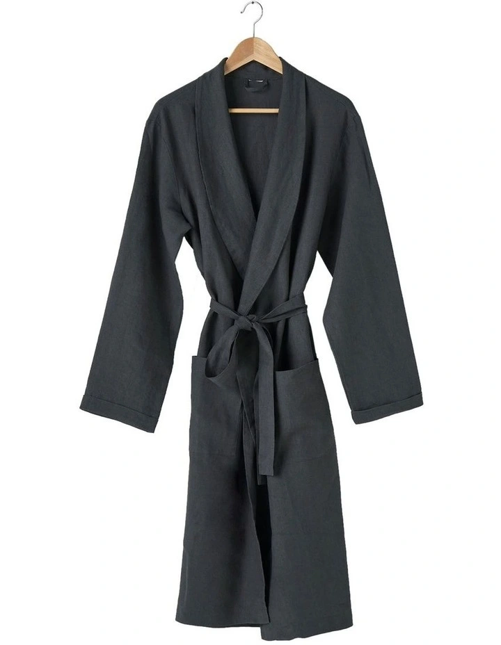 Nimes Bath Robe In Magnet image 1