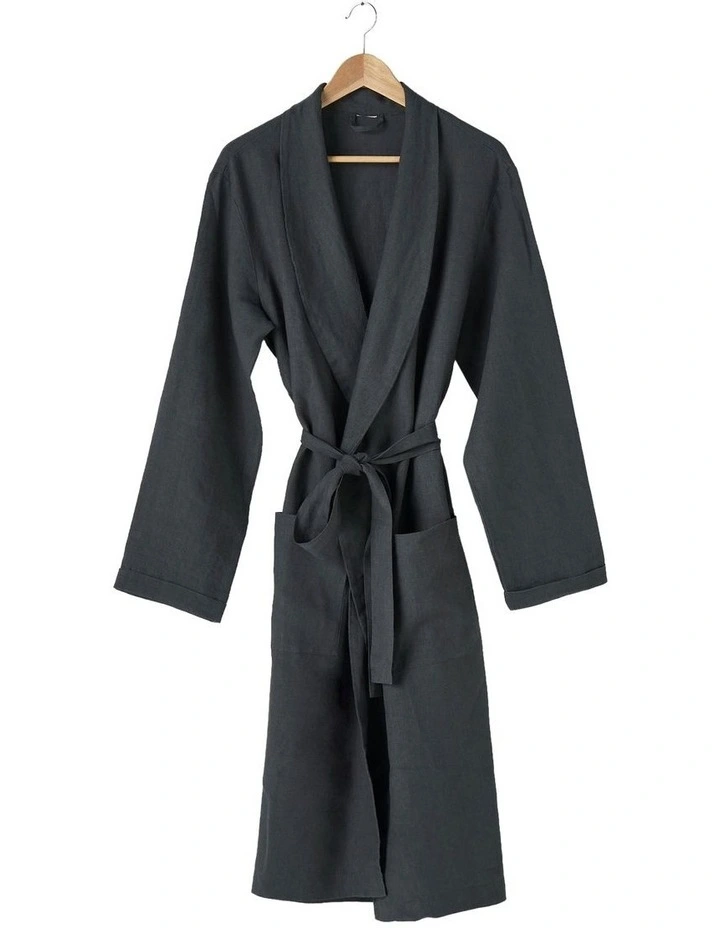 Nimes Bath Robe in Magnet image 1