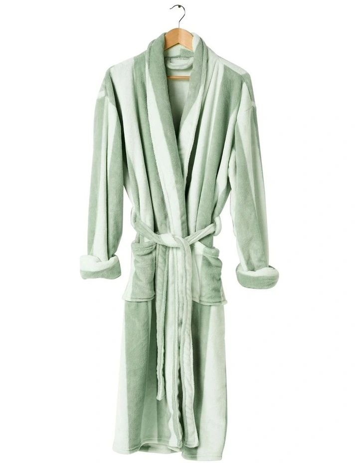 Ocean City Bath Robe in Jade image 2