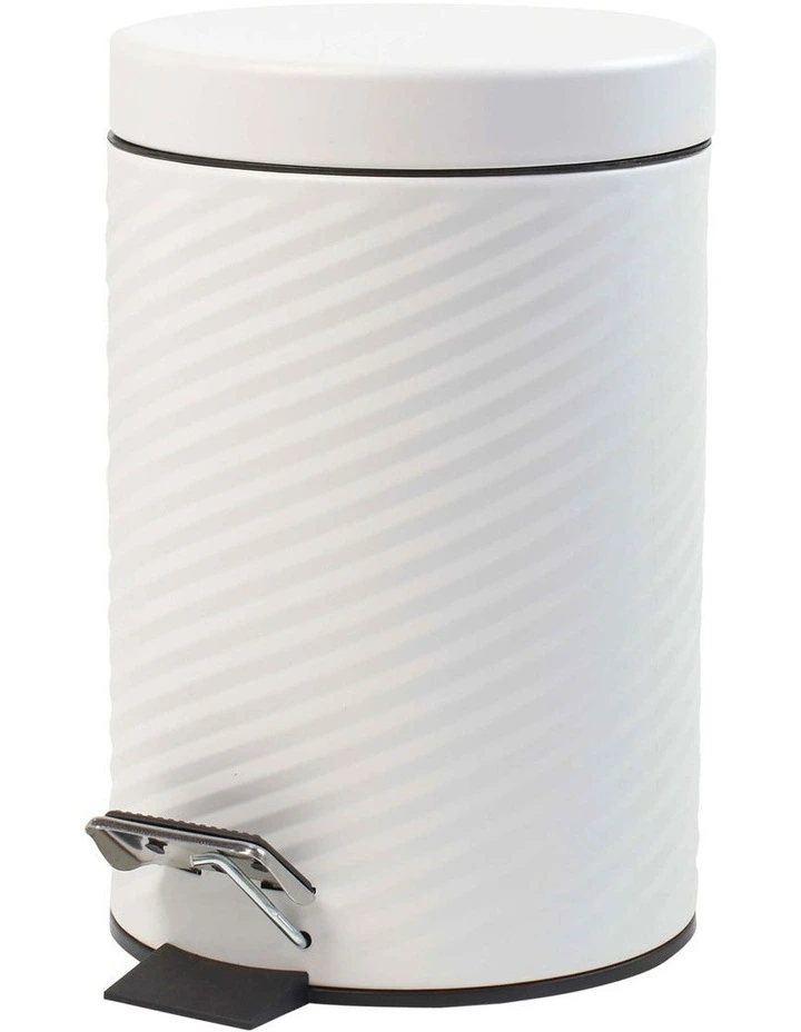 Suds Linear Bathroom Set White 5pc image 2