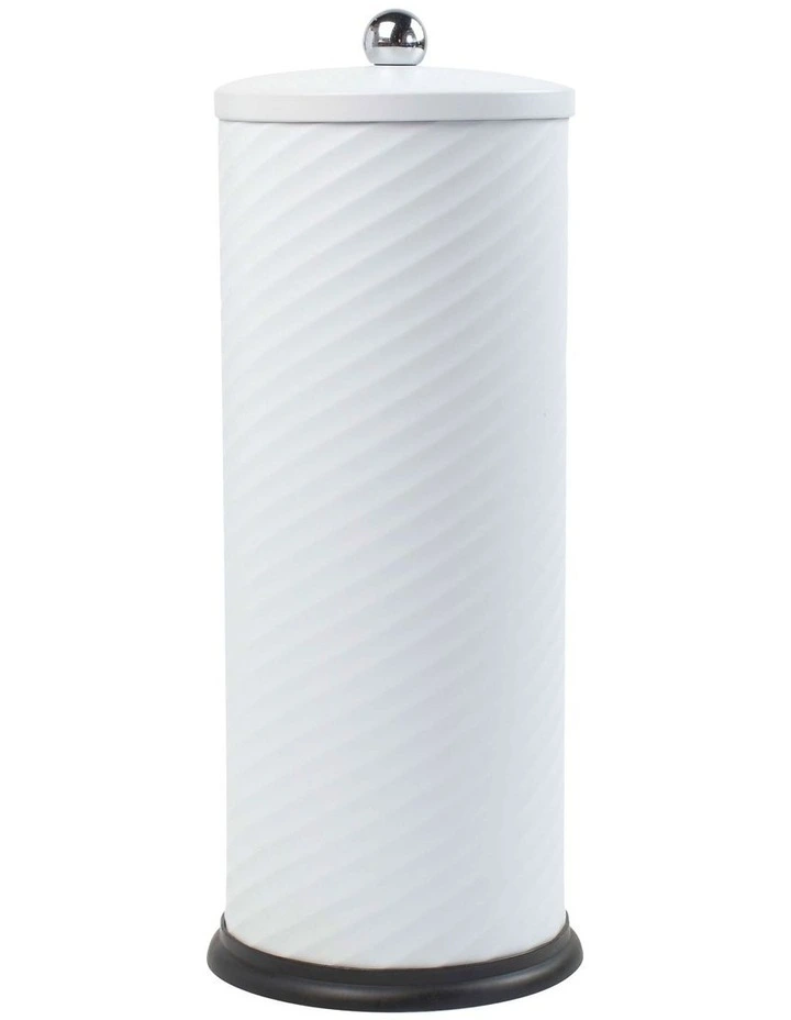 Suds Linear Bathroom Set White 5pc image 3