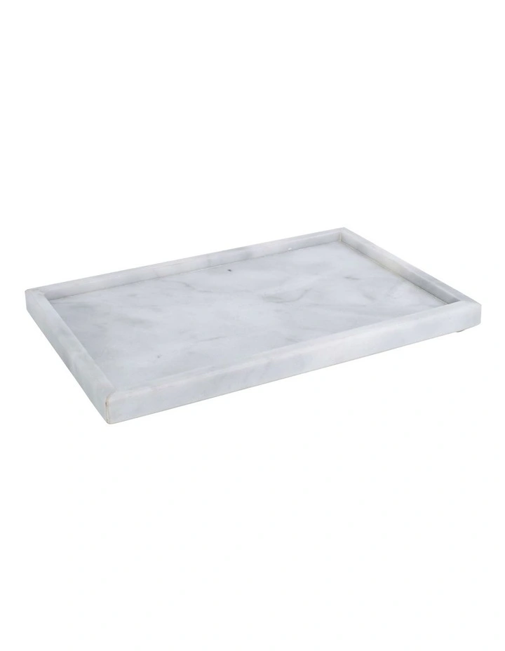 Apollo Tray White Marble image 2