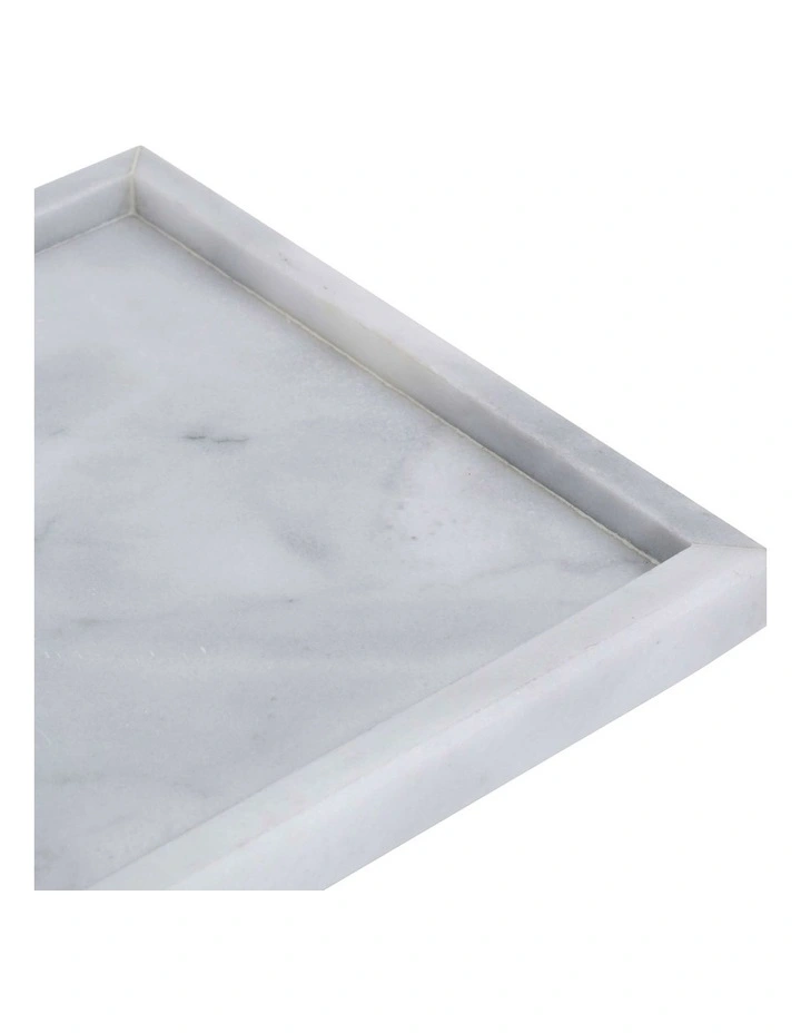 Apollo Tray White Marble image 3