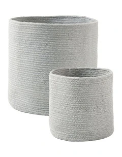 Lia Storage Baskets in Sky