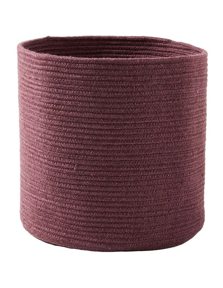 Lia Storage Baskets In Plum image 2