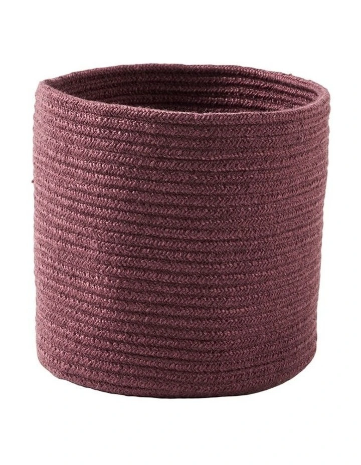 Lia Storage Baskets In Plum image 3