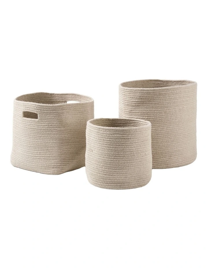 Finn Storage Basket in Natural image 2