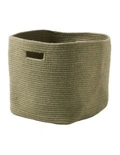 Finn Storage Basket in Sage