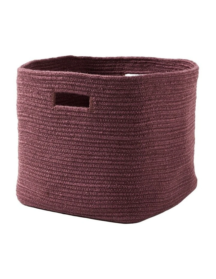 Finn Storage Basket in Plum image 1