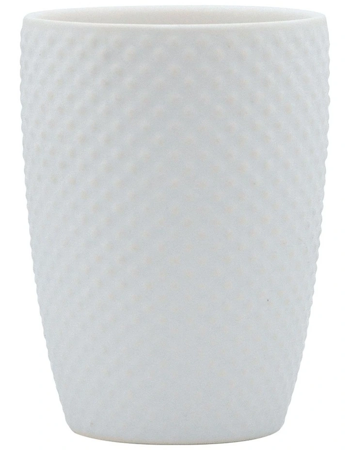 Salt&pepper Emboss Tumbler 8x11cm in White image 1