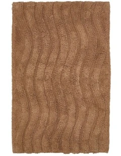 Tamber Bath Mat in Rust