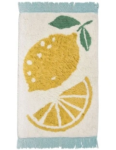 Novelty Bath Mat in Lemon
