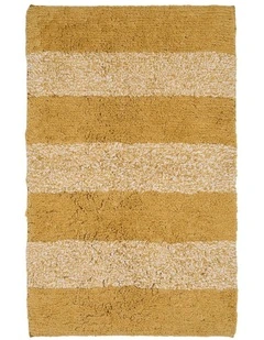 Duo Tone Bath Mat in Honey