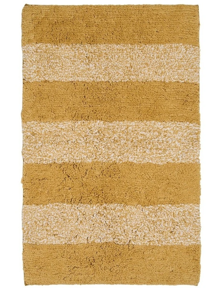 Duo Tone Bath Mat in Honey image 1