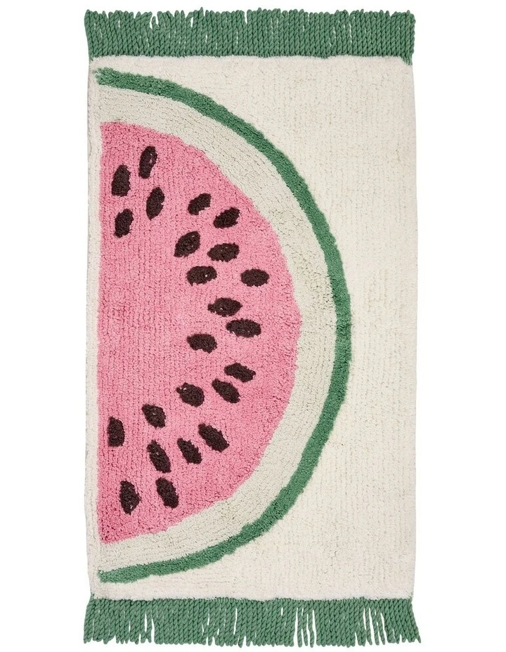 Novelty Bath Mat in Watermelon image 1