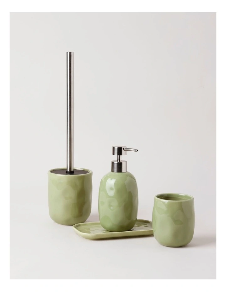 Moss Soap Dispenser in Green image 3