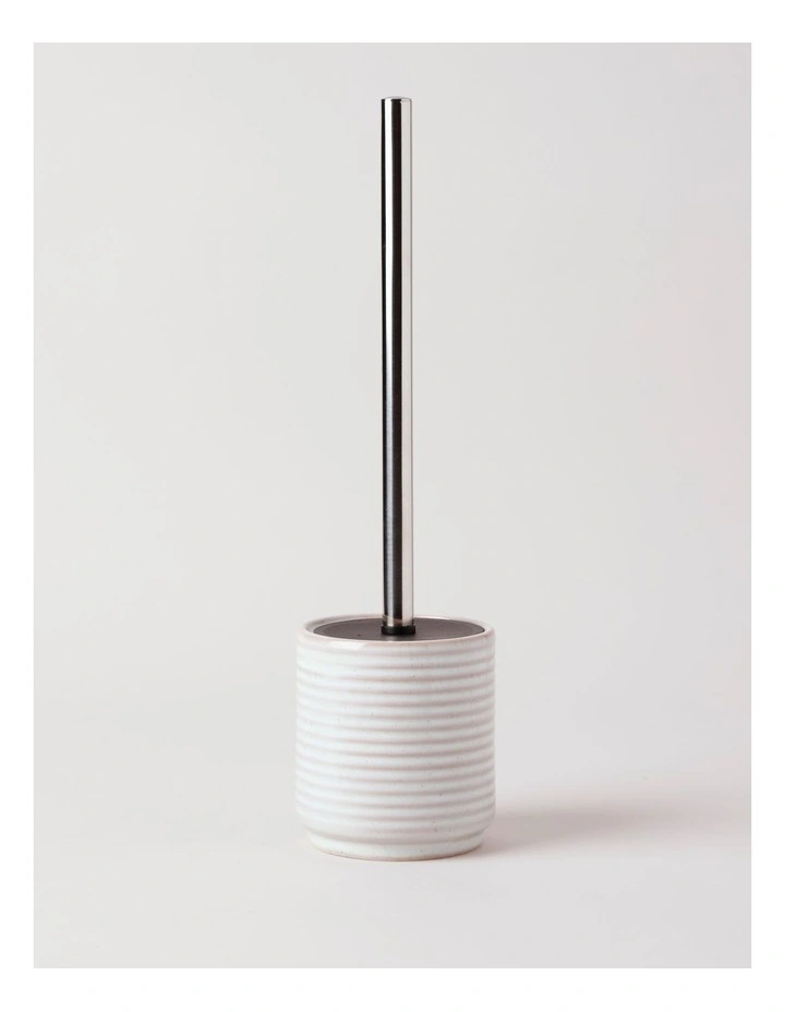 Dune Toilet Brush Holder in Natural image 1