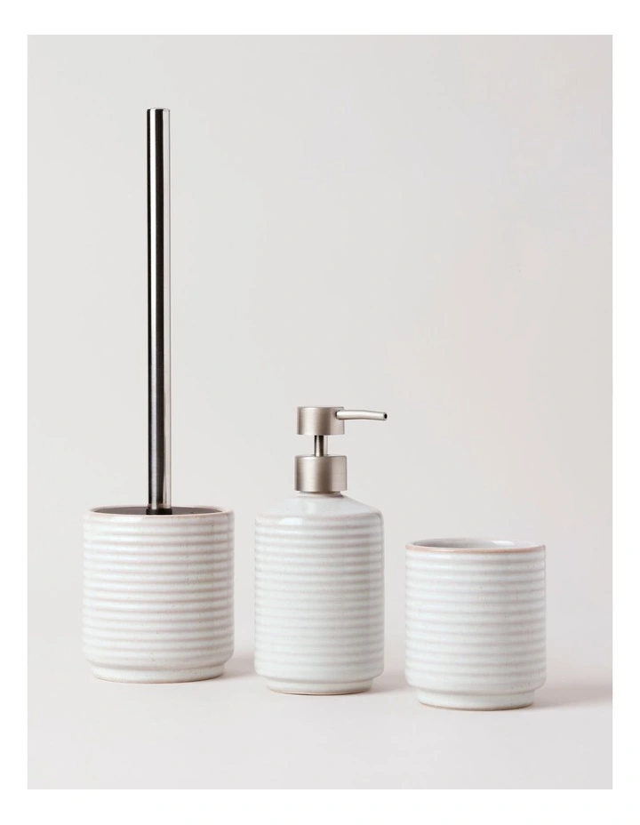 Dune Toilet Brush Holder in Natural image 3