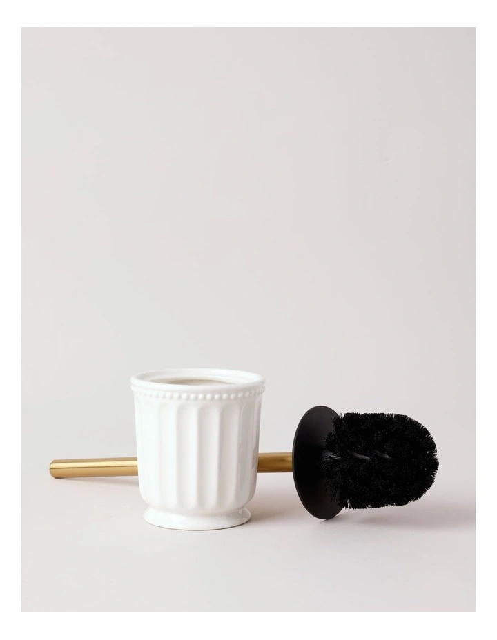 Toilet Brush Holder in White image 2